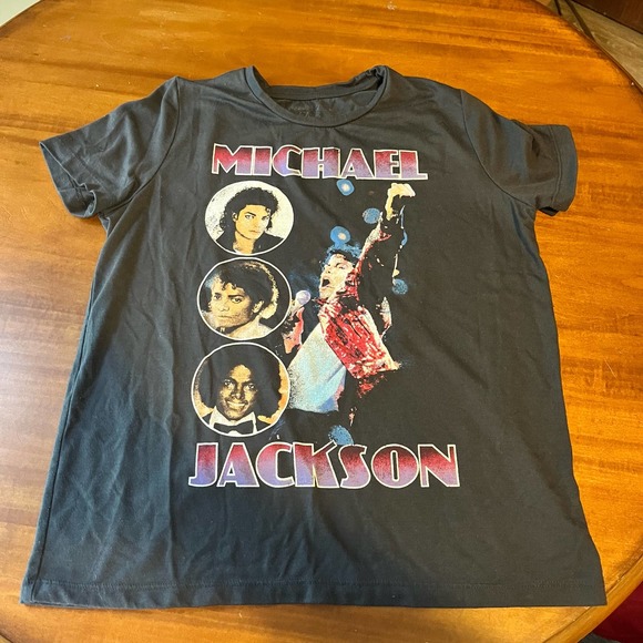 Michael Jackson Tshirt Small Woman Junior Mighty Fine - Picture 4 of 7